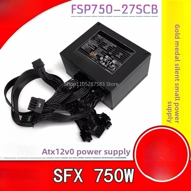 Sfx Power Supply 750W Gold - Alimentatore FSP750-27SCB 750W Modulo Gold Medal