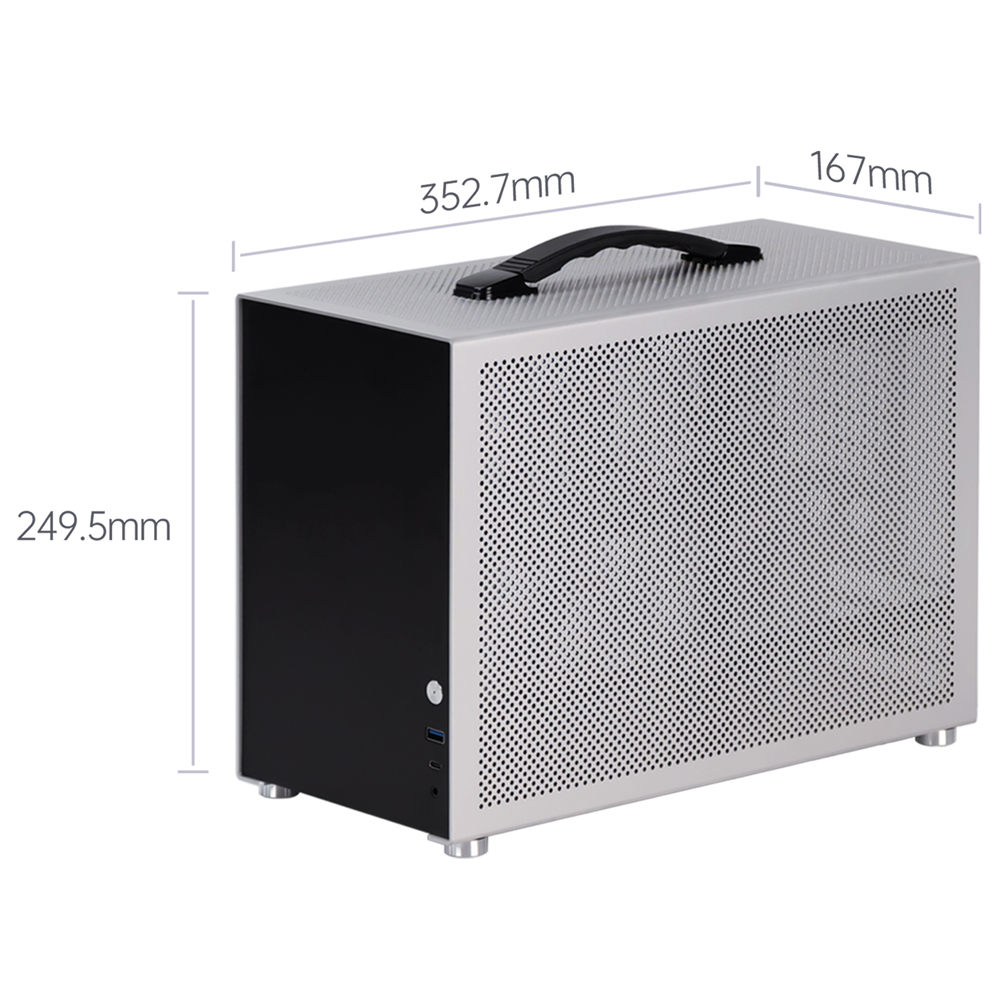 Case PC Mini ITX Portatile Mod - Mini Itx Case With Handle Portable recensione e prezzo