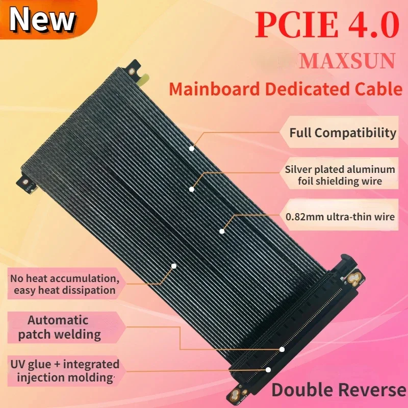 Super Speed 4.0 cavo placcato  - Itx Case Pcie Riser 4.0 recensione e prezzo