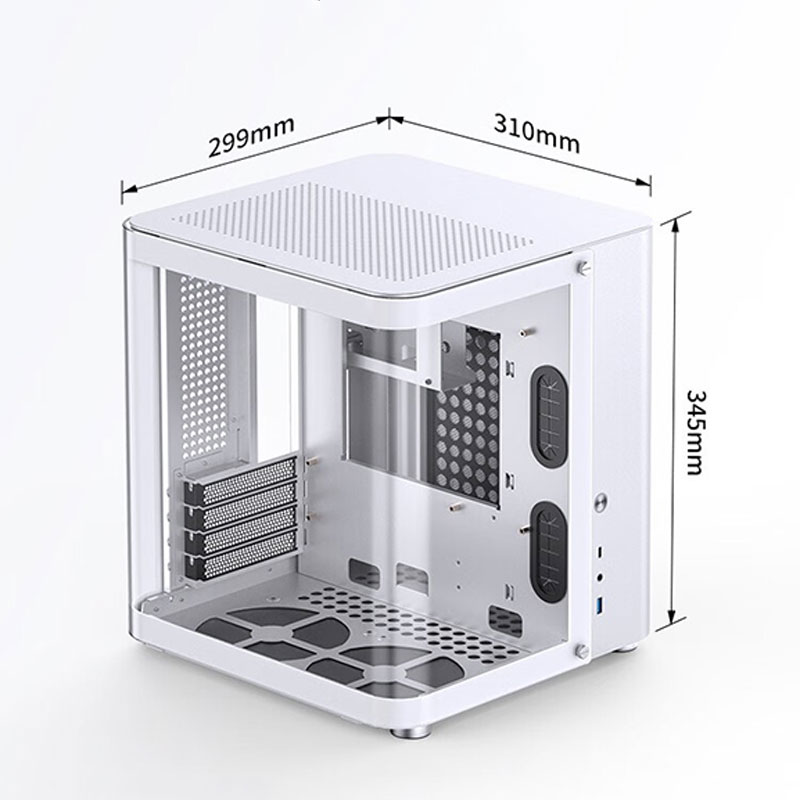 JONSBO TK-1 M-ATX/ITX Mini PC  - Mini Itx Case Water Cooling Support recensione e prezzo
