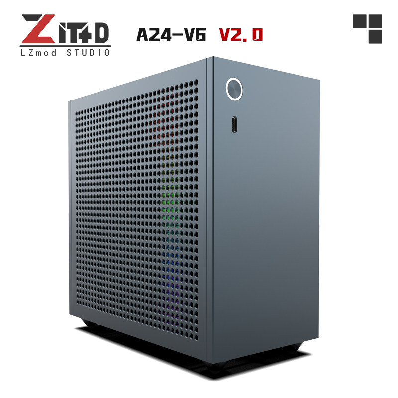 Case Mini ITX A24-V6 V2.0 3.66 - Sff Case Flex Atx Psu recensione e prezzo