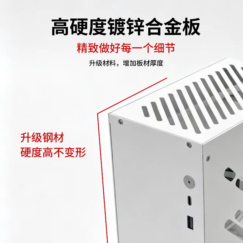 Case per PC Mini ITX M24ITX in - Mini Itx Case With Handle Portable recensione e prezzo