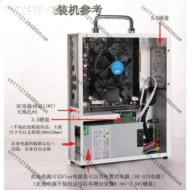 Case Mini PC ITX MATX Portatil - Mini Itx Case With Handle Portable recensione e prezzo