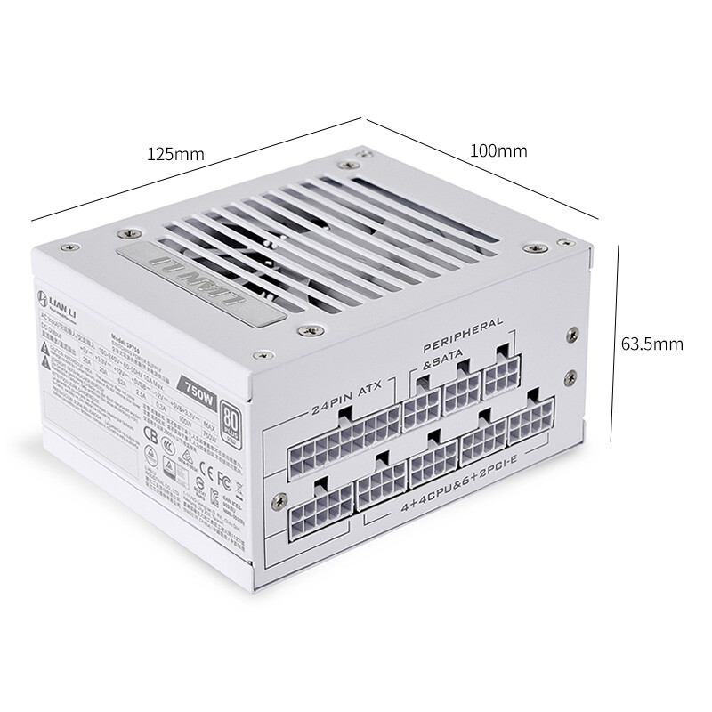 LIAN LI 750W alimentatore ITX  - Sfx Power Supply 750W Gold recensione e prezzo