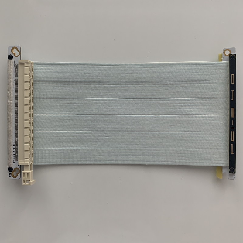 Riser blu nero bianco PCIe4.0  - Itx Case Pcie Riser 4.0 recensione e prezzo