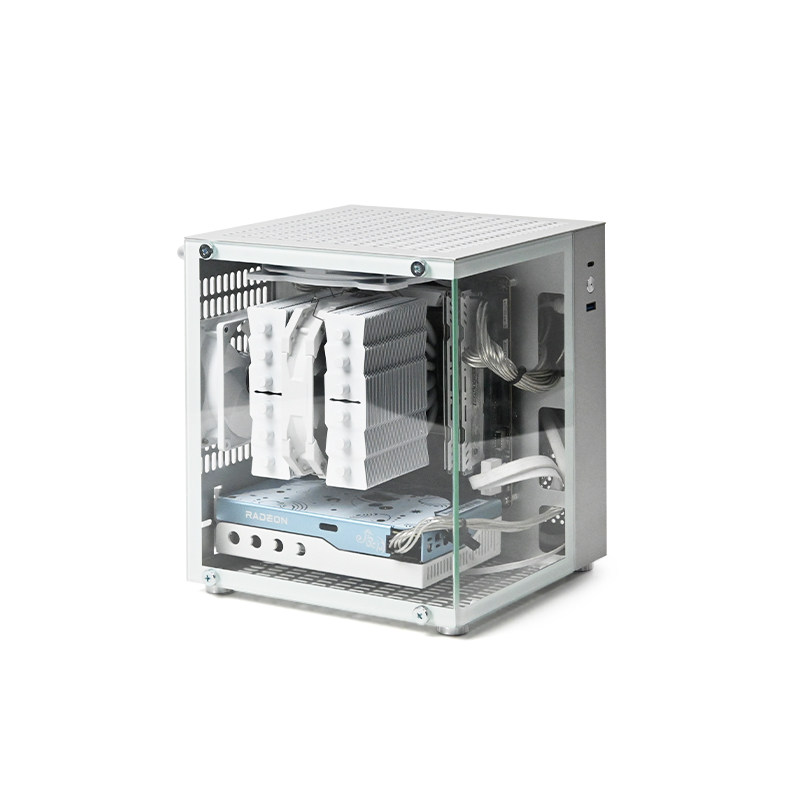 Case PC ITX Portatile in Allum - Sff Case Tempered Glass recensione e prezzo