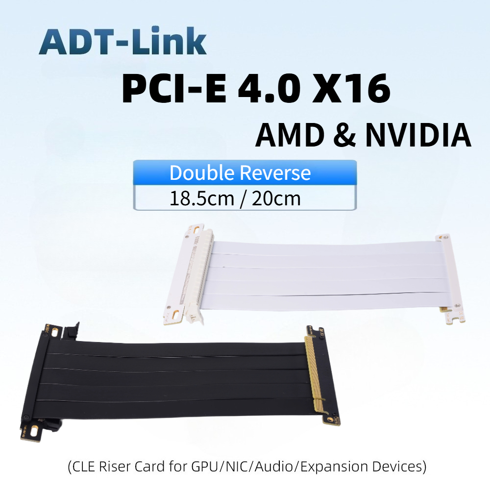 Cavo Riser PCIe Gen4.0 Dual Re - Itx Case Pcie Riser 4.0 recensione e prezzo