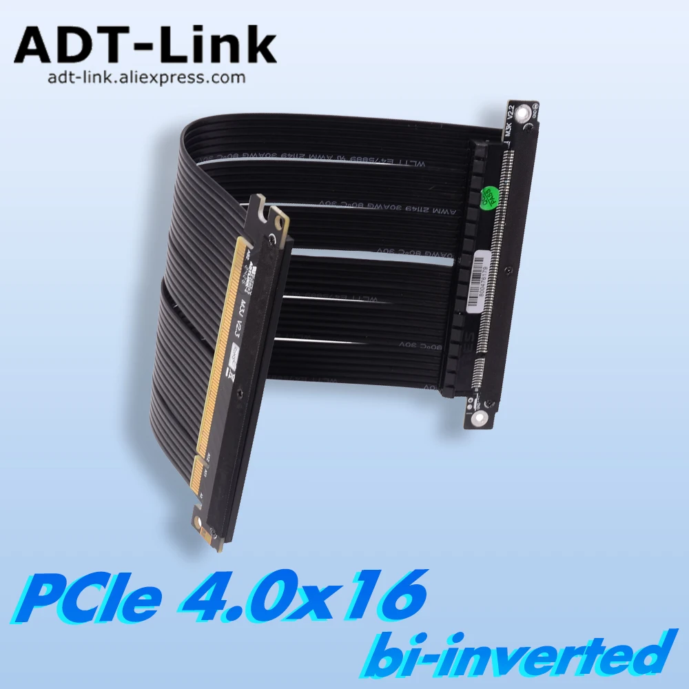 Doppio cavo di prolunga riser  - Itx Case Pcie Riser 4.0 recensione e prezzo