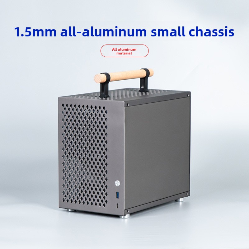 Case ITX in Alluminio Completo - Mini Itx Case With Handle Portable recensione e prezzo